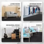 Yes4All 24SQFT-120SQFT Puzzle Exercise Mat for Home Gym, EVA Interlocking Foam Floor Tiles with Border for Workout Equipment - Image 4