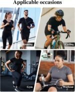 5-Pack Women's Compression Shirts Short Sleeve Workout Tops Athletic Baselayer Quick Dry Gym Yoga Running T-Shirt - Image 6