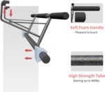 Pull Up Bar Doorway - No Screws Fitness Chin-Up Frame for Home Gym Exercise Multi-Angle Grip - 2025 Folding Upgrade (Fits Almost All Doors) - Image 5