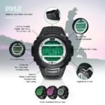 Pyle Digital Multifunction Sports Wrist Watch-Smart Fit Classic Men Women Sport Running Training Fitness Gear Tracker w/ Sleep Monitor,Pedometer,Alarm,Stopwatch,Backlight-Pyle PAST44SL (Silver) - Image 3