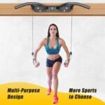 Wall Mounted Pull Up Bar - Heavy Duty Chin Up Bar, Pull-Up Bar Support Beam or Joist Mounted, Multifunctional Fitness Bar, 600LBs Capacity - Image 7