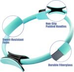 RitFit Pilates Ring Circle - 14 Inch Magic Fitness Circle for Toning Inner & Outer Thighs, Bonus Workout Guide Included - Image 4