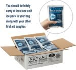 General Medi Instant Ice Cold Pack (4”x 5.5”) – 25 Packs Disposable Cold Therapy Ice Packs for Pain Relief, Swelling, Inflammation, Sprains, Toothache – for Athletes & Outdoor Activities - Image 4