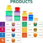 Finorder 21 Day Portion Control Container Kit (14-Piece) with Complete Guide, BPA Free Food Portion Container Set for Meal Prep, 21 Day Lose Weight System (HN-PC) - Image 3