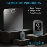 Trackstar Smart Digital Weight Scale | 440 lb Weight Capacity | Trackstar Monitoring App | Bluetooth iOS & Android Compatible | Measure, Track, and Share Results - Image 9