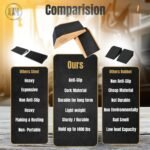 Squat Wedge Blocks (Set of 2) – Non-Slip Slant Boards for Lower Body Workouts, Ankle and Calf Stretching - Yoga Blocks, Designed to Elevate Heels and Squat Support - Includes Carry Bag - Image 5