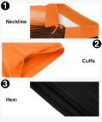 ZITY Mens Golf Shirt Short Sleeve Sport Moisture Wicking Performance Print Golf Polo Shirts for Men Collared Casual T-Shirt - Image 3