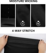 ZITY Mens Golf Shirt Short Sleeve Sport Moisture Wicking Performance Print Golf Polo Shirts for Men Collared Casual T-Shirt - Image 5