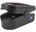 ® FL400 Pulse Oximeter with Carrying Case, Batteries, Neck/Wrist Cord - Black - Image 5