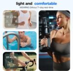 Smart Ring with Sleep Monitoring, 10-Day Battery Life, Stress/Heart Rate/Women's Health Tracker,No APP Subscription, Android & iOS Compatible (Rose Gold, 11) - Image 7