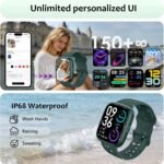 Smart Watch (Answer/Make Call) for iPhone&Android, 1.83" Smartwatches with Sleep Monitor Heart Rate Activity Tracking, IP68 Waterproof, Fitness Tracker 100+Sport, Reloj Inteligente 30 Day+Battery Life - Image 4