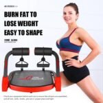 Ab Machine Ab Workout Equipment Sit Up Machine & Exercise Equipment Ab Crunch Machine for Stomach Workout Ab Core Trainer Abdominal Machine for Home Gym with Resistance Bands - Image 7