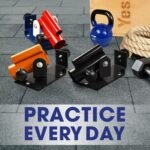 Yes4All Exercise Machine Adjustable T Bar Row Attachment, D Row Handle/Landmine Handle Attachment with Textured Rubber Handles - Image 5