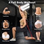 Pull Up Assistance Bands Set 5 LBS - 230 LBS, Long Resistance Bands for Pull Ups Working Out, Gym Workout Bands for Men Exercise Muscle Training and Shape Body - Carry Bag Included - Image 4