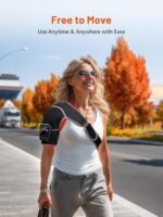 Red Light Therapy for Shoulder with Heat & Massage, 6 Modes 5000mAh Cord-Free Controller Infrared Light with 216 Beads 660nm & 850nm Portable Heated Shoulder Pad, Last 110-240mins - Image 3