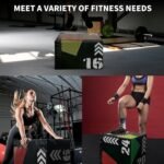 Plyometric Jump Box, 3 in 1 Soft Plyo Box Plyo Jumping Exercise Box for Home Gym - Image 6