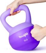 Yes4All Soft Kettlebell, PVC Kettlebells Exercise Weights & Color-Coded Strength Training Kettlebells with 4 Options (5,10,15,20lb), Gentle Hand Weights for Women at Home - Image 8