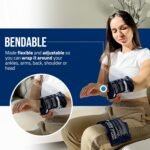 Flexible Ice Pack for Pain Relief - Reusable Gel Pack for Knee, Shoulder, Ankle, Back, and More - Bendable for Customized Comfort - Image 4