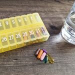Once-a Day Monthly Pill Organizer Removable Lid for Easy Loading - Large Compartment Pill Box Medications for Entire Month Plus a Compartment for Extra Pills BPA Free - Image 5
