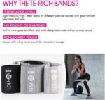 Resistance Bands, Fabric Workout Bands for Women & Men, Cloth Booty Resistance Loop Bands, Thick Squat Bands for Butt/Legs/Thigh/Hip/Glute Excersing - Image 3
