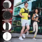 Running Chest Pack, Reflective Vest, Water Repellent, Phone Holder, Workout Bag for Runners, Cycling, Biking, EDC Pouch, Jogging Carrier, Hidden Pocket, Men & Women, Lightweight - Image 4