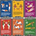 Stack 52 Bodyweight Exercise Cards: Workout Playing Card Game. Designed by a Military Fitness Expert. Video Instructions Included. No Equipment Needed. Burn Fat Build Muscle. - Image 4