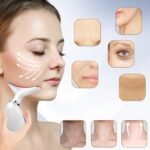 Face and Neck Massager Tools, Portable Facial Beauty Device,Facial Massager with 7 Color LED Lights for Skin Care - Image 4