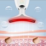 Face and Neck Massager Tools, Portable Facial Beauty Device,Facial Massager with 7 Color LED Lights for Skin Care - Image 5