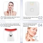 Face and Neck Massager Tools, Portable Facial Beauty Device,Facial Massager with 7 Color LED Lights for Skin Care - Image 7