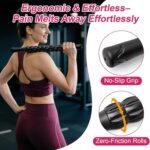 Massage Roller, Muscle Roller Stick, Therapy Roller Stick for Legs, Calf, Thigh, Lipo Roller for Relief Muscles, Deep Tissue Massage Rolling Pin for Trigger Points, Help Sore Muscle Recovery - Image 4