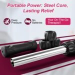 Massage Roller, Muscle Roller Stick, Therapy Roller Stick for Legs, Calf, Thigh, Lipo Roller for Relief Muscles, Deep Tissue Massage Rolling Pin for Trigger Points, Help Sore Muscle Recovery - Image 5