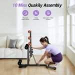 Deep Squat Machine, Adjustable Glutes Trainer Machine, Core & Abs for Low Impact Lower Body Workouts, Home Gym Push-Up Exercises, Easy to Assemble, 350Lbs Weight Capacity - Image 4