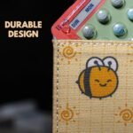 Birth Control Pill Case for Contraceptive Pills Medication Sleeve Pouch Holder - Fits up to 4' x 3' (and 2x4) Packets Holder - Cute, Honey Bee, Funny, Discrete Artwork, Anime, Pink - Image 5