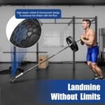 HXD-ERGO Landmine Attachment for Barbell, T Bar Row Attachment Fits 2 Inch Olympic Bars,Barbell Landmine Attachment for Press, Row, Spin, Split Squats - Image 3