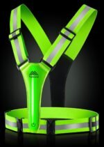 LED Reflective Vest Safety Gear, Light Up Vest for Night Walking Cycling, High Visibility Running Vest with Reflective Strips - Image 6