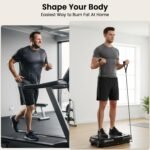 Vibration Plate Exercise Machine: TISSCARE Vibrating Plates for Weight Loss and Lymphatic Drainage, 400lbs Shake Plate Whole Body Workout Platform for Home Fitness Fat Burner Gifts - Image 4