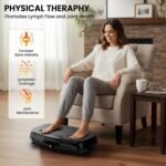 Vibration Plate Exercise Machine: TISSCARE Vibrating Plates for Weight Loss and Lymphatic Drainage, 400lbs Shake Plate Whole Body Workout Platform for Home Fitness Fat Burner Gifts - Image 5