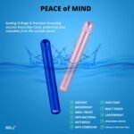 Slim Storage Tube, Odor Locking Smell Proof, Waterproof Lightweight Container, Pre-rolls, Cones, Herbs, Spices, Pills,… Outdoor EDC Metal Holder, Ergonomic Pocket Size Travel, Blue - Image 5