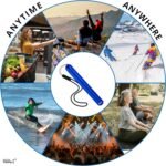 Slim Storage Tube, Odor Locking Smell Proof, Waterproof Lightweight Container, Pre-rolls, Cones, Herbs, Spices, Pills,… Outdoor EDC Metal Holder, Ergonomic Pocket Size Travel, Blue - Image 7