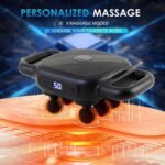6 Head Massage Gun - Deep Tissue Massage Gun with 50 Adjustable Intensities & 9 Modes, Electric Percussion Massage Tool for Back, Leg, Muscle Pain Relief, Ideal Gifts for Friends and Parents - Image 3