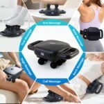 6 Head Massage Gun - Deep Tissue Massage Gun with 50 Adjustable Intensities & 9 Modes, Electric Percussion Massage Tool for Back, Leg, Muscle Pain Relief, Ideal Gifts for Friends and Parents - Image 8