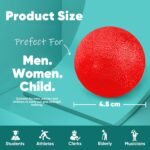 Stress Balls for Adults (6 Pack), Stress Ball, Hand Strengthening Devices, Hand Exercisers for Strength, Exercise Squeeze Squishy Wrist Ball, Physical Therapy Exerciser, Grip Strength Trainer - Image 3