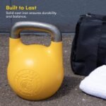 Kettlebell Kings Competition Kettlebells Weight (33mm handle) 4-32 KG | Hand weights Workout Gym Equipment & Strength training sets for Women & Men | Weights set for Home Gym - Image 3