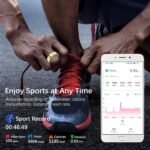 Health Tracker Ring, Smart Health Ring for Women Men with Heart Rate, Blood Oxygen, Sleep Monitor, Steps,Calories, No Subscription Fee, IP68 Waterproof Smart Ring for iPhone & Android (Gold, 6#) - Image 5