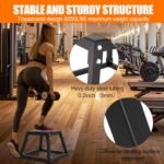 Plyometric Jump Box, 12 inch Plyo Box, Hevy-Duty Steel Jumping Box with 550LBS Capacity, Anti-Slip Platform for Home Gym Explosive and Enduring Training - Image 3