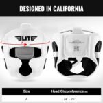 Elite Sports Best Boxing Headgear, Training Sparring Safety Head Guard for MMA, Kickboxing Trainees, Muay Thai, and Boxing for Adult Men - Image 5