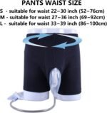 Male Urine Collector, Wearable Urine Collection Bag for Men, Men's Portable External Catheter Device with Two 500ml Urine Bag Reusable (S) - Image 3