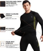 CL convallaria Thermal Underwear Long Johns Set Mens Winter Gift Hunting Gear Sport Base Layer Bottom Top - Image 3
