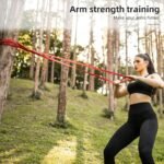 Pull Up Resistance Bands Set of 4 for Men and Women, Assistance Band for Exercise for Resistance Training Powerlifting, Gyms, Mobility Home Fitness, with Carrying Bag(4pcs) - Image 3
