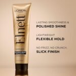 L'Oreal Paris Elnett Slick Back Styling Cream, Anti-Frizz Hair Cream for Flexible Hold, Frizz Control, Polished Shine and Slick Finish, 5.1 Fl Oz - Image 3